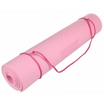 Merco Yoga TPE 6 Mat podložka na cvičení růžová