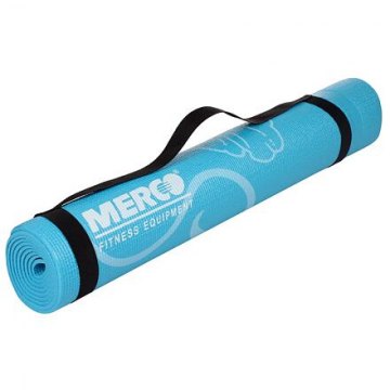 Merco Print PVC 4 Mat podložka na cvičení modrá